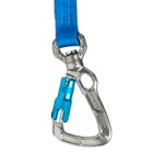 TRU-LOCK aluminum carabiner for outdoor climbing walls