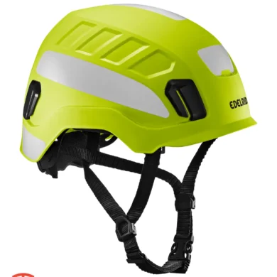 The Edelrid Tectum Helmet combines modern design with top-tier safety certifications. Durable, comfortable, and adaptable to your needs. Buy today!