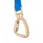 STEEL CARABINER
Recommended for Climbing Gyms & Rec Centers

Our standard connector
Durable and long lasting
With triple-action auto-locking protection
Includes an integrated swivel