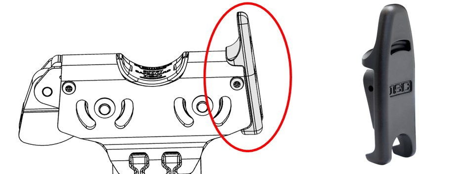 The new Zippey Hand Guard can be fitted to the Zippey trolley, in place of the standard front flat end stop , in order to reduce the risk of the user's hand slipping off the front of the trolley and being run over