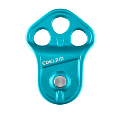 Op zoek naar een katrol die zacht is voor touwen? De Edelrid PUCK Katrol is perfect voor hulpkabelbanen en bloksystemen. Bekijk hem!