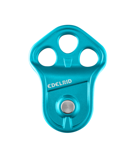 Op zoek naar een katrol die zacht is voor touwen? De Edelrid PUCK Katrol is perfect voor hulpkabelbanen en bloksystemen. Bekijk hem!